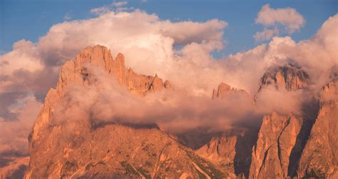 Silhouette of Mountain Under Orange and Blue Sky during Sunset · Free ...