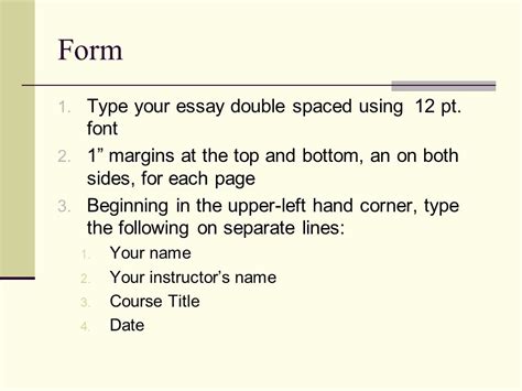 50 12 Point Font Double Spaced