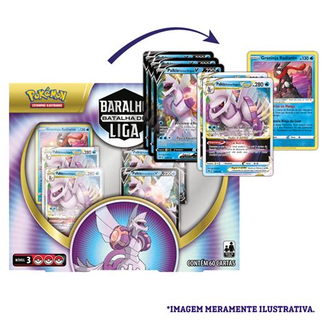 Pokémon Deck Liga De Batalha Forma Origem Palkia Sulnaipes