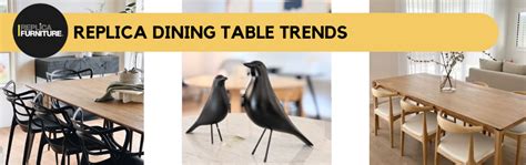 Replica Dining Table Trends - Replica Furniture