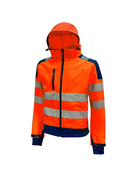 Veste De Travail Haute Visibilit Softshell Stretch Upower Miky