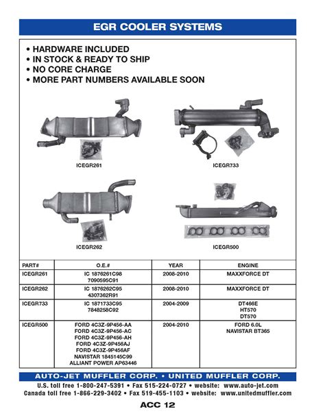 Accessories United Muffler Corporation