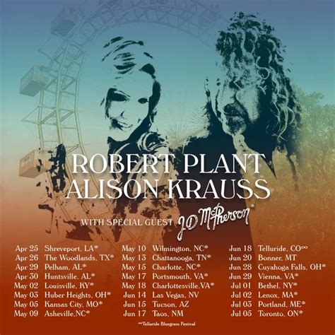 Robert Plant And Alison Krauss Announce U.S. Tour – Metal Anarchy