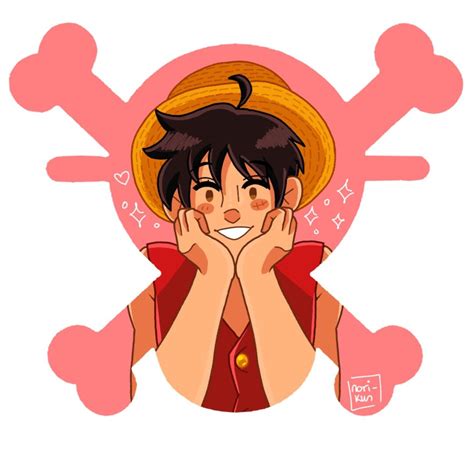 Straw Hat Crew Luffy Sticker - Etsy