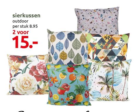 Sierkussen Outdoor Aanbieding Bij DekaTuin 1Folders Nl