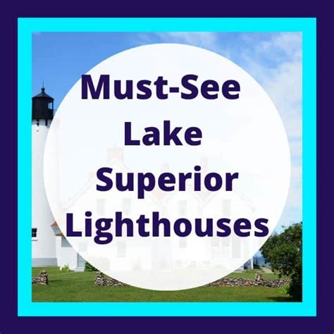 12 Must-See Lake Superior Lighthouses in Michigan - My Michigan Beach ...