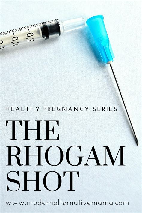 rhogam shot PIN