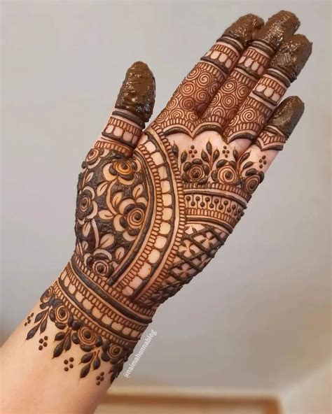 Short Mehndi Design Kashee S Mehndi Designs Palm Mehndi Design