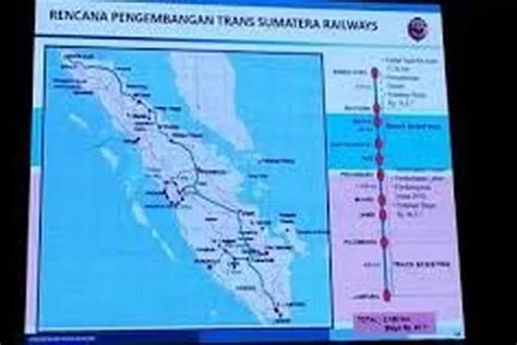 Rencana Pembangunan Jalur Kereta Api Trans Sumatera Dilanjutkan Metro