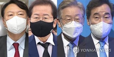 양자대결 이재명 392 Vs 윤석열 322이낙연도 尹앞서 연합뉴스