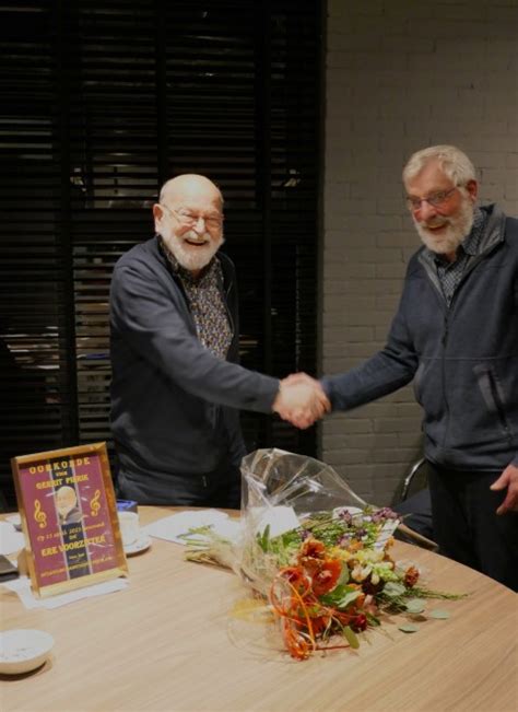 Gerrit Pierik Afgetreden Als Voorzitter En Secretaris Voor