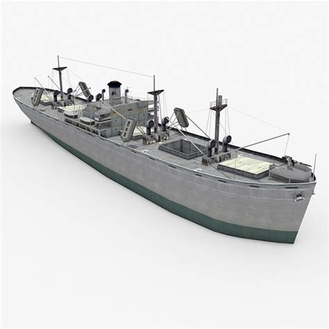 Liberty Ship 3d Model Cgtrader