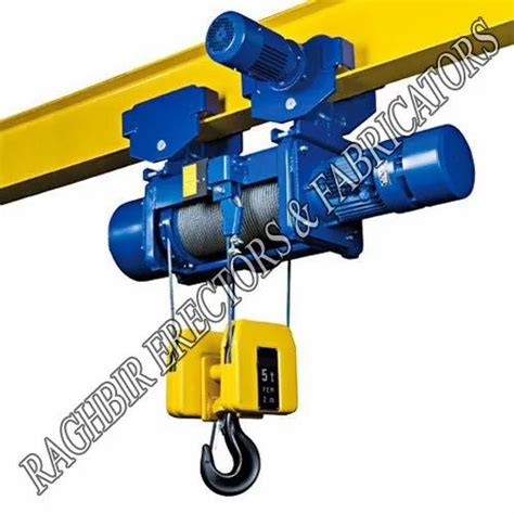 With Trolley Lht Electric Wire Rope Hoist Capacity Ton For