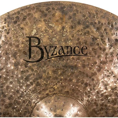 MEINL Byzance Jazz Big Apple Dark Ride Cymbal 22 In Guitar Center