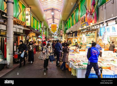 Indoor Omicho Ichiba Omicho Market Largest Fresh Food Market In