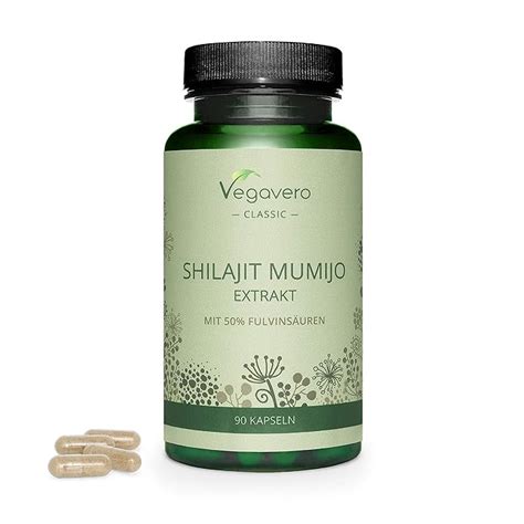 Buy Shilajit Mumijo Mg Vegavero With Fulvic Acid Himalayan