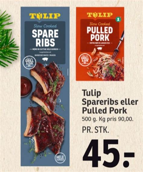 Tulip Spareribs Tilbud Hos Spar