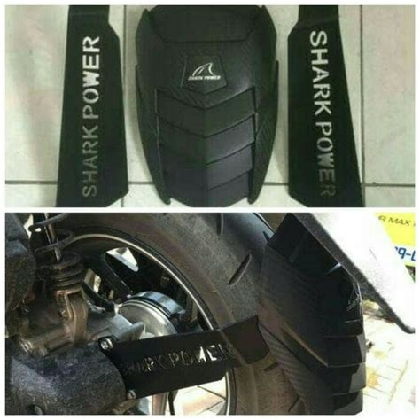 Jual Mudguard Shark Power Penahan Lumpur Yamaha Aerox Di Lapak