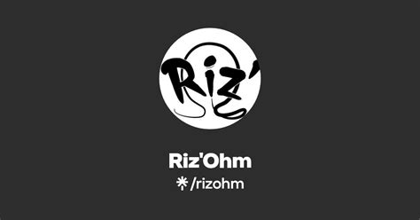 Riz Ohm Instagram Facebook Linktree