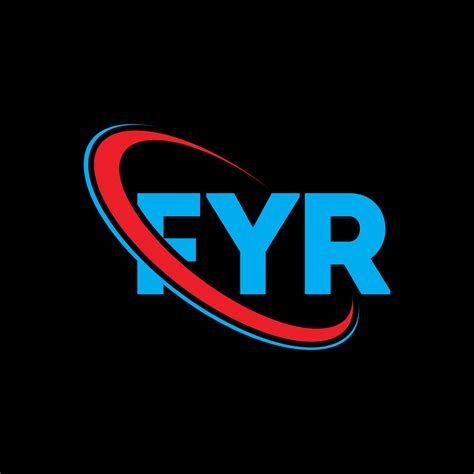 logotipo de fyr letra fyr diseño del logotipo de la letra fyr