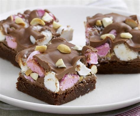 Rocky Road Brownie Slice Rocky Road Slice Rocky Road Brownies Brownie