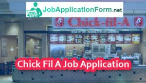 Chick-fil-A Application Form Online & PDF 2019 | Careers, How to Apply ...