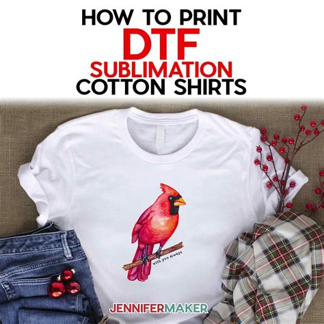 Dtf t shirt printing at home on cotton sublimation print hack – Artofit