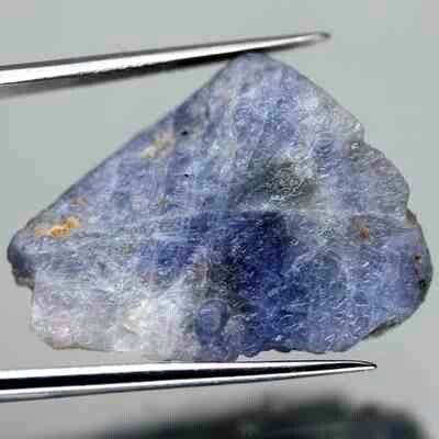 Natural African Cornflower Blue Saphire Cornflower Blue Minerals Gems