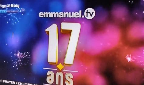 SCOAN's Emmanuel TV Celebrates 17th Anniversary