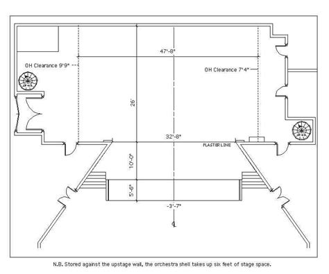 Auditorium Design Plan Dimensions Infoupdate Org