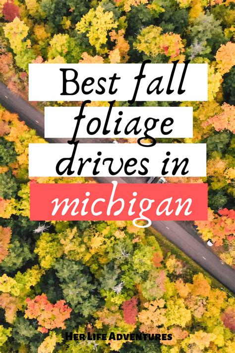 Amazing Fall Color Tours In Michigan The Best Scenic Road Trips