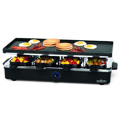 The Classic Raclette Entertainment Grill - Hammacher Schlemmer