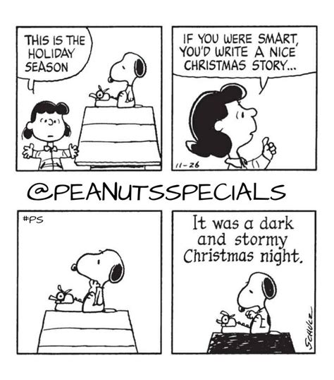 Peanuts Christmas Comic Strip