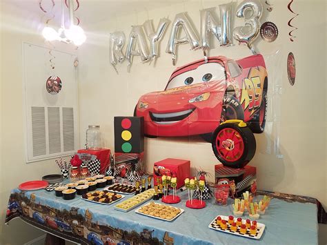 Lightning Mcqueen Birthday Decorations