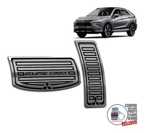 Pedaleira Automático Mitsubishi Eclipse Cross 2023 Aço Inox