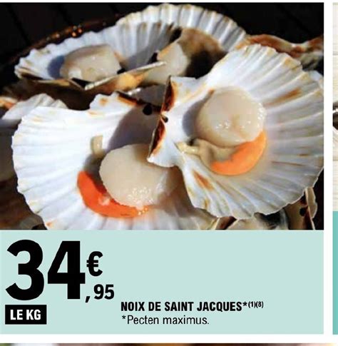 Promo Noix De Saint Jacques Chez E Leclerc