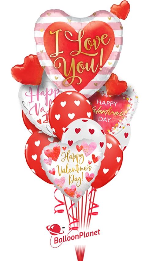 Valentine S Day Balloon Bouquets Delivery By BalloonPlanet