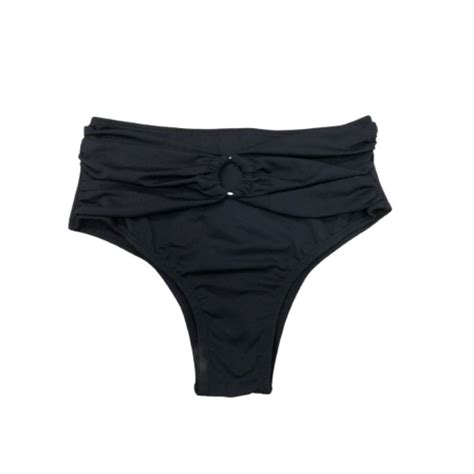 Calcinha De Biquini Hot Pant Detalhe De Argola La Mar Pink Lingerie
