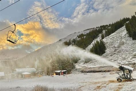 Colorado Ski Area Officially Begins Making Snow; Sets Sights On Opening ...