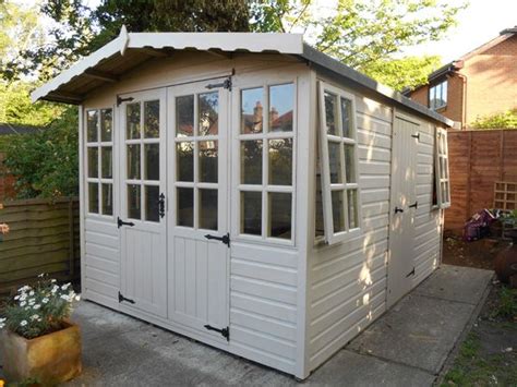 Summer House Shed Attached Combo Storage Combination | Summer house ...