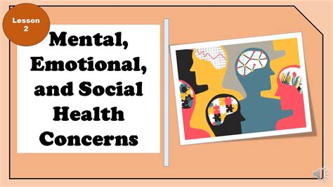 Mental Emotional And Social Health Concerns Youtube