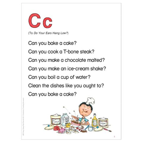 ABC Sing-Along Flip Chart | Becker's School Supplies