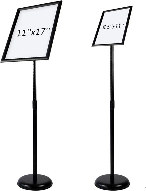 Adjustable Pedestal Sign Holder 11 X 17 Inch Bahrain Ubuy