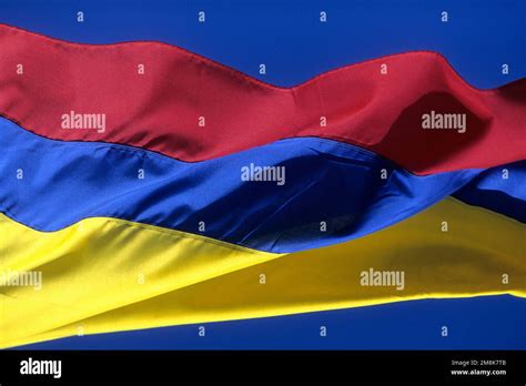 National Flag Of Colombia Stock Photo Alamy