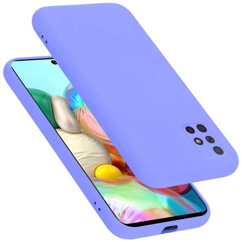 Samsung Galaxy A51 4g M40s Silikondeksel Case Lilla Elkjøp