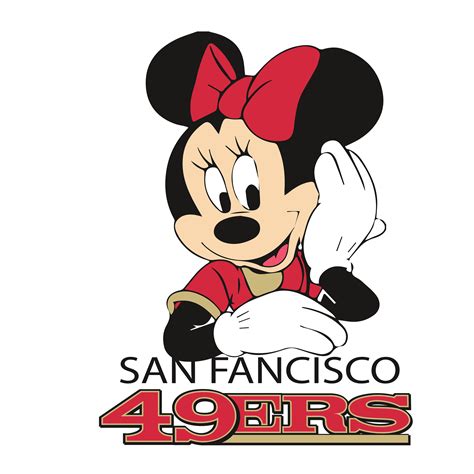 San Francisco 49ers Mickey Svg Sport Logo San Francisco 49er Inspire Uplift