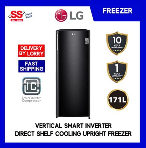 Delivery By Seller 】lg 171l Gn 304shbt Black Vertical Smart Inverter