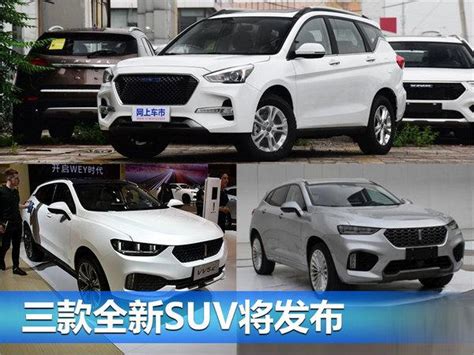 長城汽車上半年銷量微增 三款全新suv將發布 每日頭條