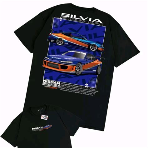 Jual Kaos Hot Wheels Kaos Jdm Nissan Silvia Silhouette V V V Hitam M Jakarta Utara