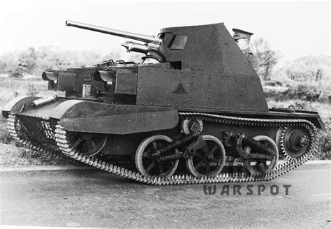 British Experimental Tank Destroyer On The Bren Carrier Chassis R